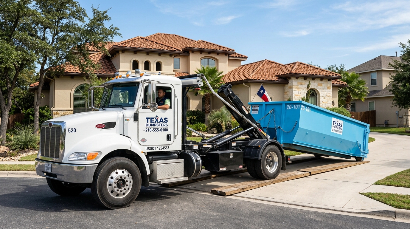 Next Day Dumpster Rental driver dispatch in Homestead, FL